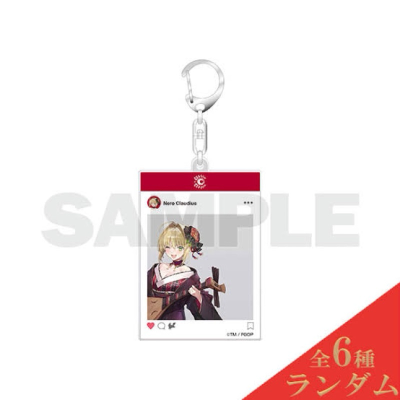 พวงกุญแจ เนโร คลาดิอุส เฟท/แกรนด์ออเดอร์[Fate/Grand Order -Acrylic Keychain- Nero Claudius]