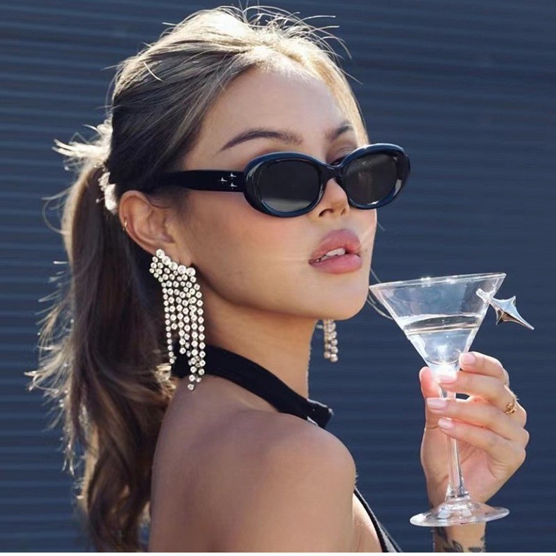 แว่นกันแดด สายฝอ แว่นแฟชั่น พร้อมส่ง V10