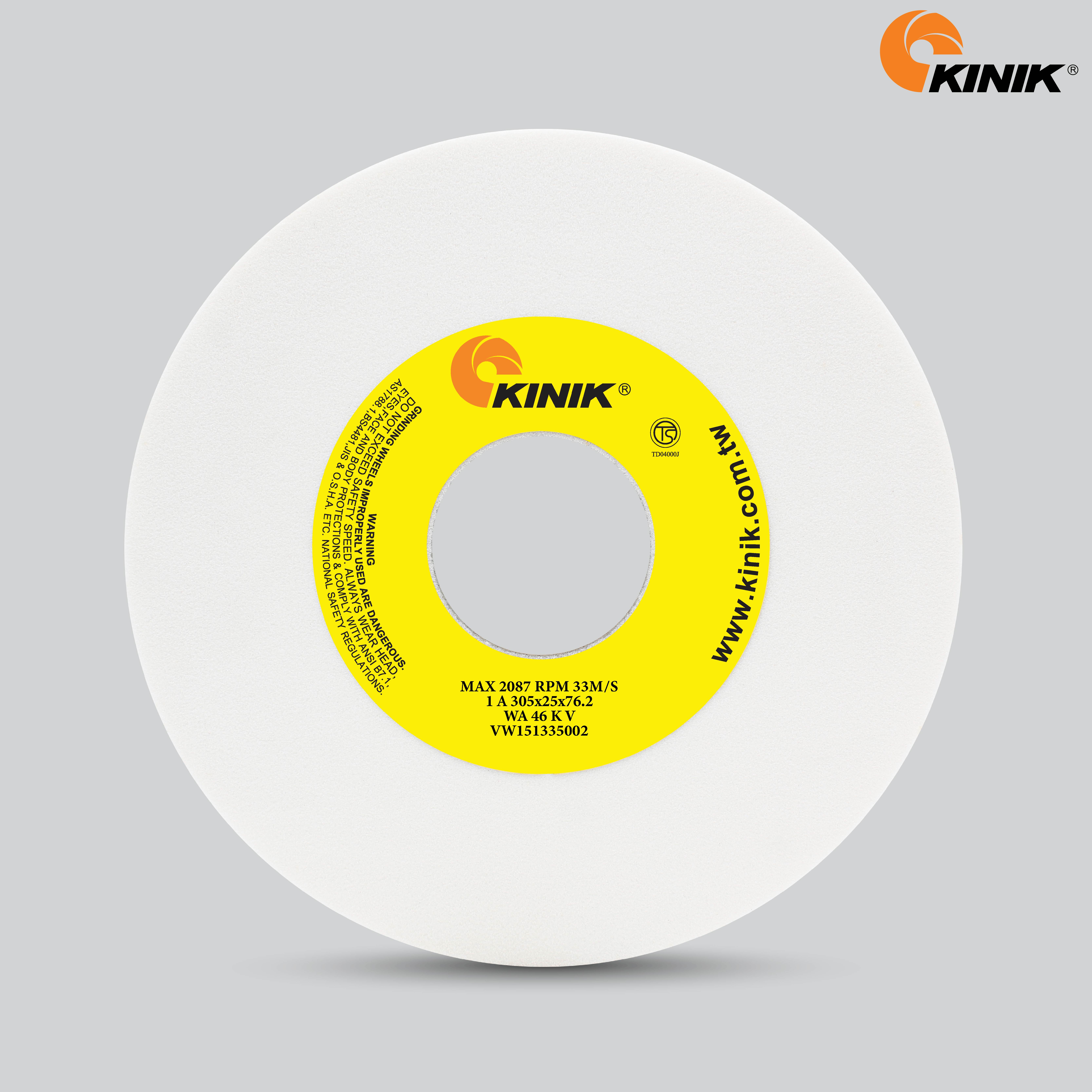 หินเจียร KINIK WA46KV1A 305x25x76.2 mm.