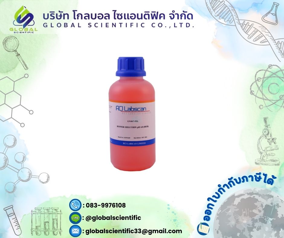 Buffer pH 4.0 1L.(Red),RCI-Labscan