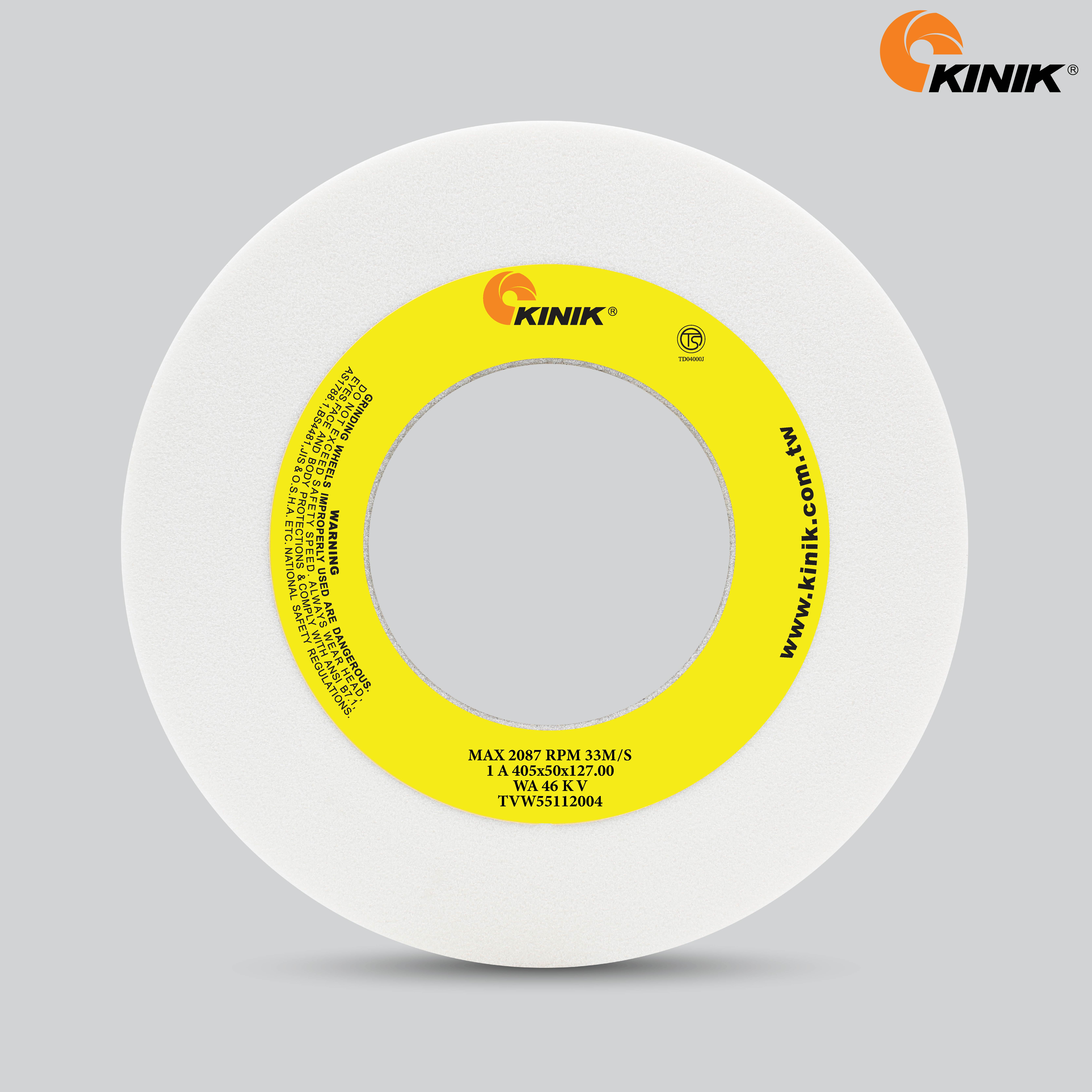 หินเจียร KINIK WA46KV1A 405x50x127 mm.