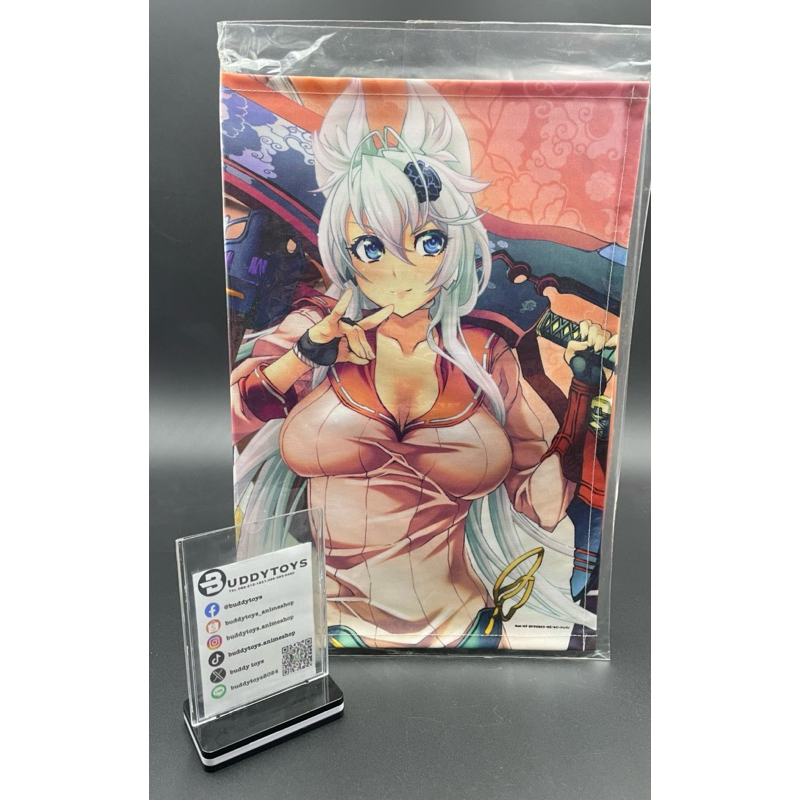 ผ้ารองโต๊ะ ยางิว จูเบย์ -สาวซามูไร[Samurai Girls -Table Mat- Yagyu Jubei Silver Sword Princess Ver.]