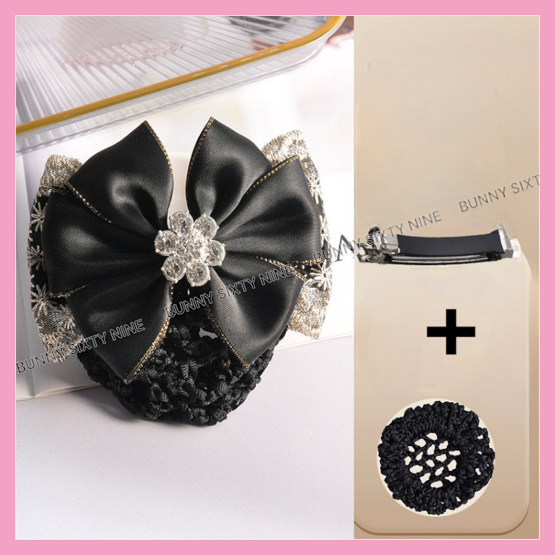 เน็ตติดผม ตาข่ายคลุมผม ติดผม โบว์ ผูกผม กิ๊บติดผม มีให้เลือกหลากหลายแบบ