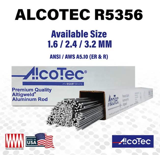 Alcotec Tig Rod Aluminium 5356