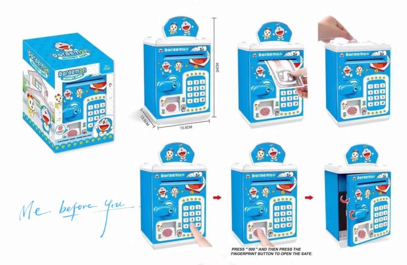 ออมสินการ์ตูน (ATM) แบบสแกนนิ้ว