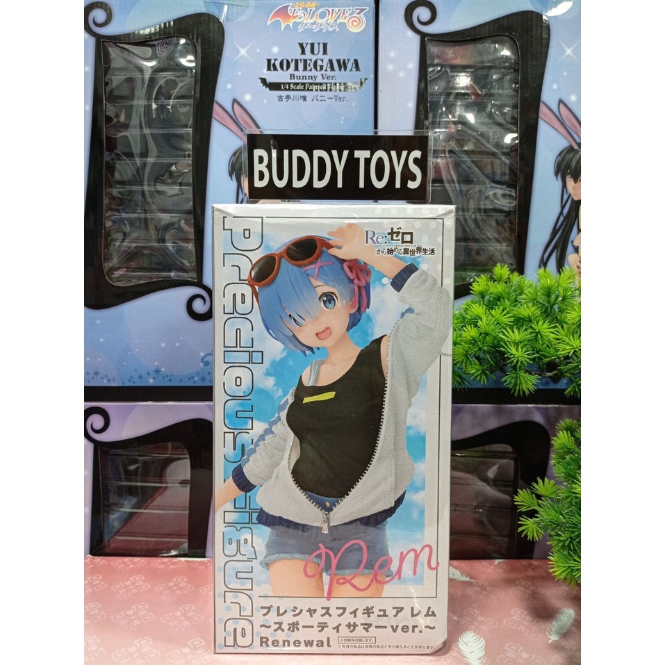 [ Figure แท้ ] Re:Zero Starting Life in Another World - Rem Sporty Summer Ver Renewal Edition [ TAITO ]