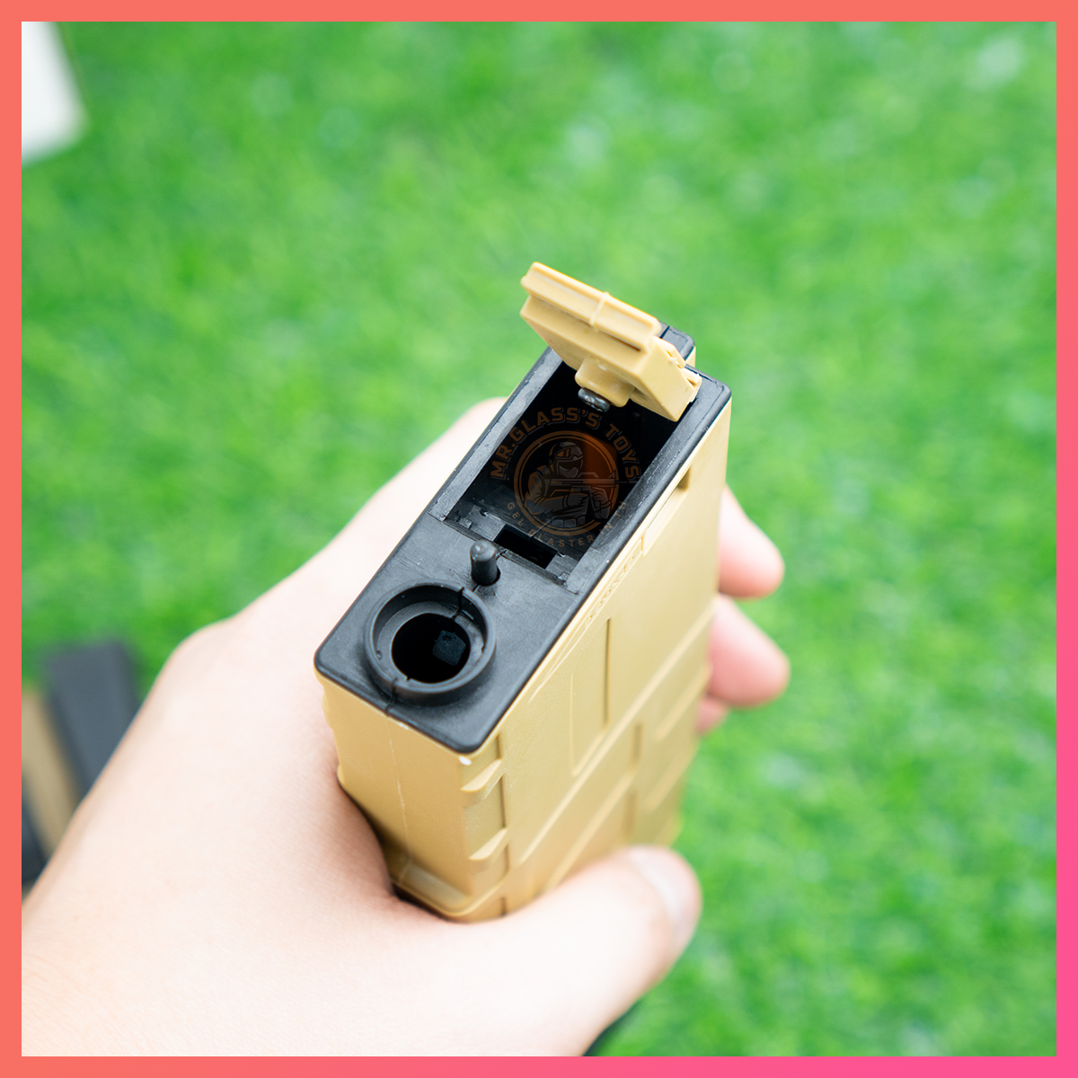 (66)SCAR สีทราย เฟืองเหล็ก 230 FPS + ยิงรัวได้ ยิงSEMI (ทีละนัด) ได้