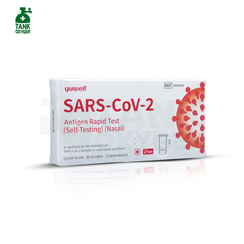 ชุดตรวจหาโรคโควิด-19 Yuwell ATK Antigen Rapid Test (แม่นยำ มีเอกสารรับรอง)