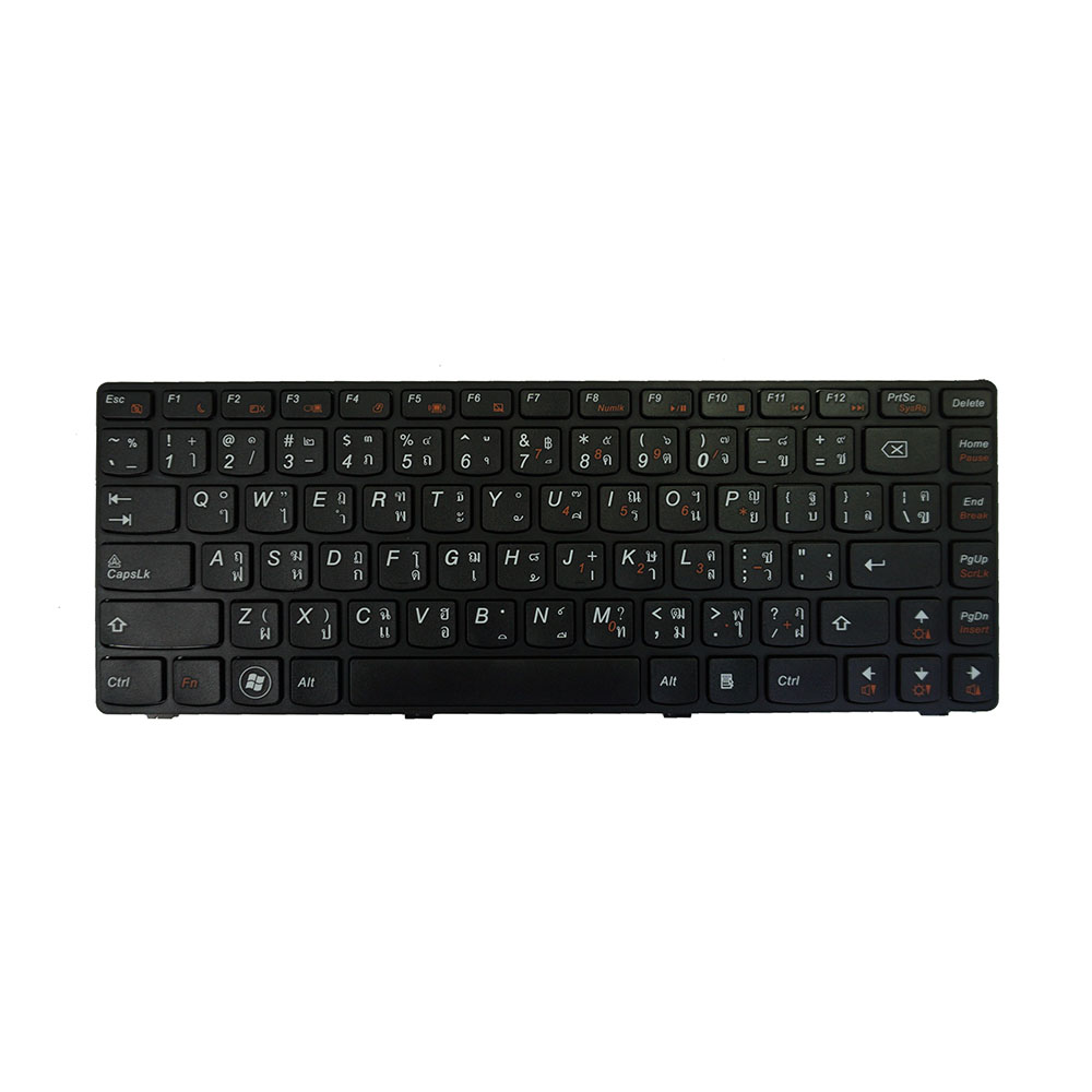 OEM คีย์บอร์ด เลอโนโว - LENOVO keyboard (แป้นไทย-อังกฤษ) สำหรับรุ่น IdeaPad V370 V370G V370A V370GT