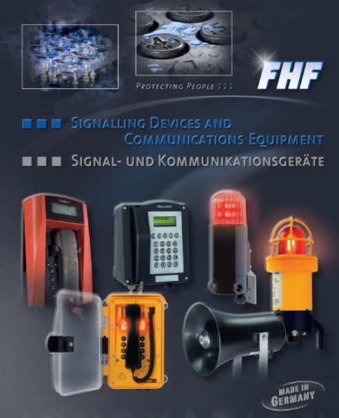 Funke + Huster FHF 9700U003A000-LG - Handset complete with armoured cord