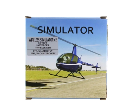 Wireless RC Simulator RC Flight Simulation V2 Realflight XTR/FMS/G7/Phoenix/ Freerider FPV Quadcopter Training RC Simulator