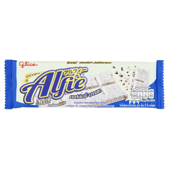 8851019020389 กูลิโกะแอลฟี่คุกกี้&ครีม31ก.