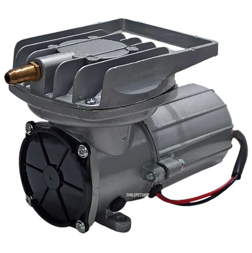 BOYU ACQ-906 (ปั๊มลมต่อแบตเตอรี่ DC 12V ต่อแบตเตอรี่รถยนต์ ใช้กรณีไฟดับ ขนย้ายสัตว์น้ำทางรถ แรงลม 120L/min)