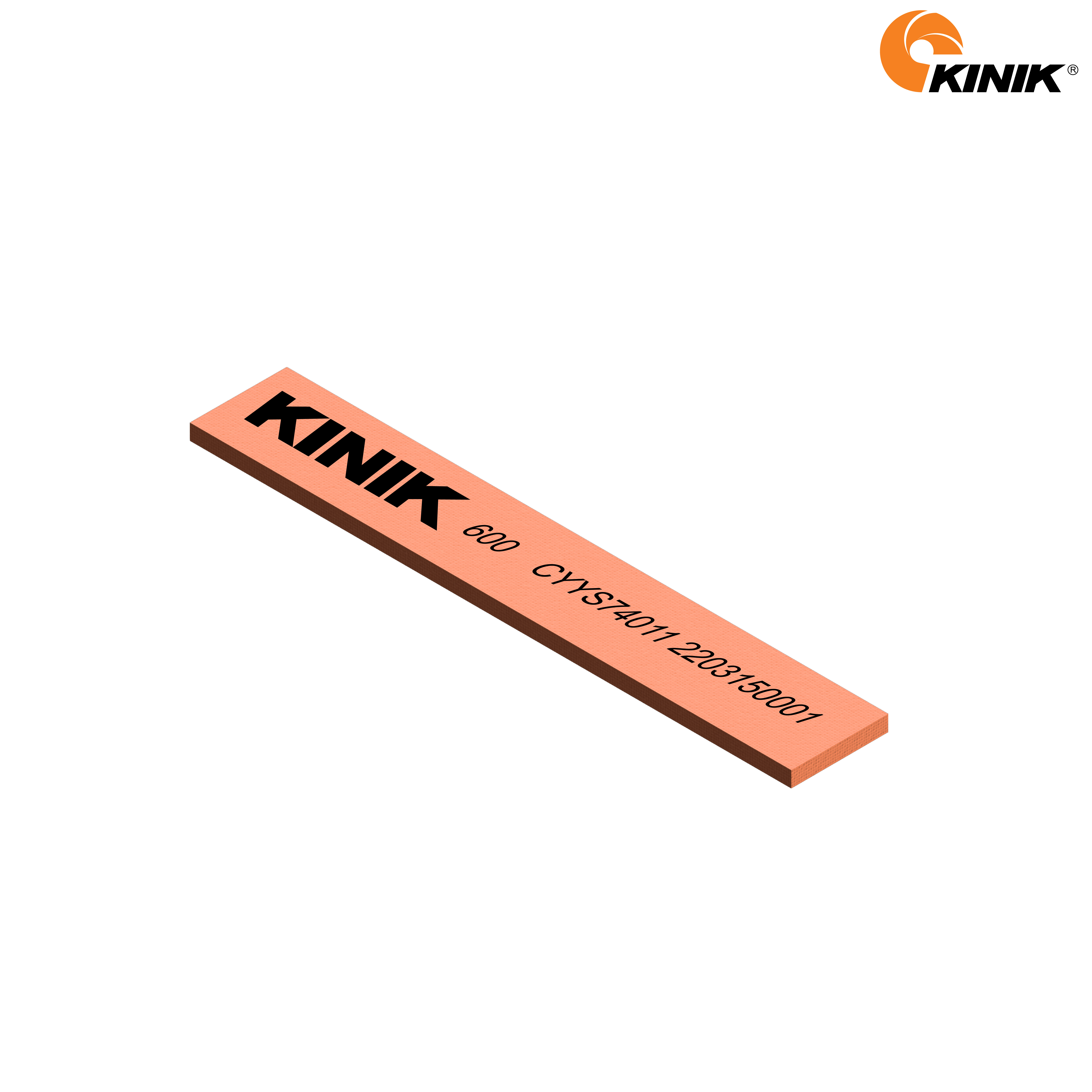 หินแท่งขัดพิมพ์ KINIK 600LAP 100x13x3 mm.