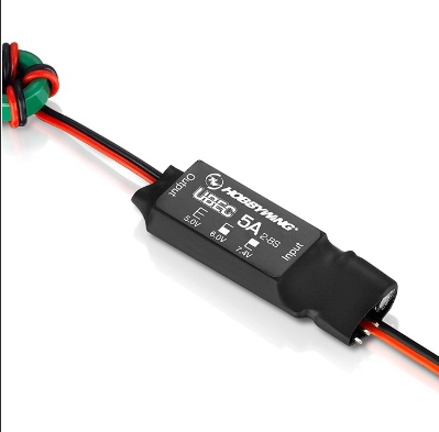 Hobbywing UBEC 5 Amp 2-8S out 5v 6v 7.4v