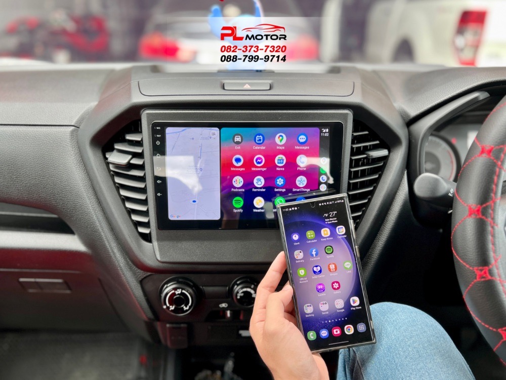 จอแอนดรอย 8 Core 2/32 GB WIFI+4G ISUZU D-MAX 2020