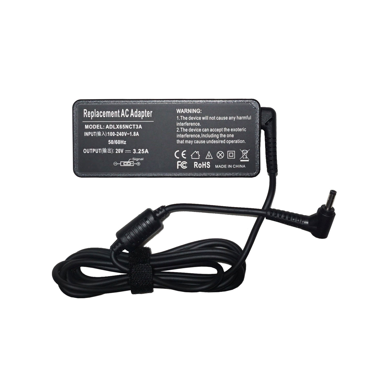 Lenovo adapter 65W 20V 3.25A ขนาดหัว 4.0x1.7 เกรดคุณภาพสูง