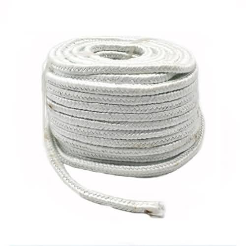เชือกถักใยแก้ว เชือกถักไฟเบอร์กลาส ฉนวนกันไฟ Fiberglass Braided Rope 550℃