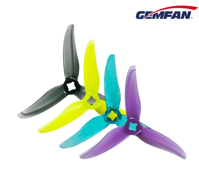 Gemfan Hurricane 3520 3.5X2X3 1ชุด 4ใบ ใบพัดโดรนขนาด 3.5นิ้ว สุ่มสี