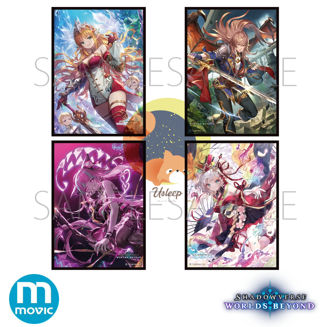 [PRE-ORDER] Chara Sleeve Collection Matte Series Shadowverse Worlds Beyond: Titania, Yurius, Lilanthim, Fennie