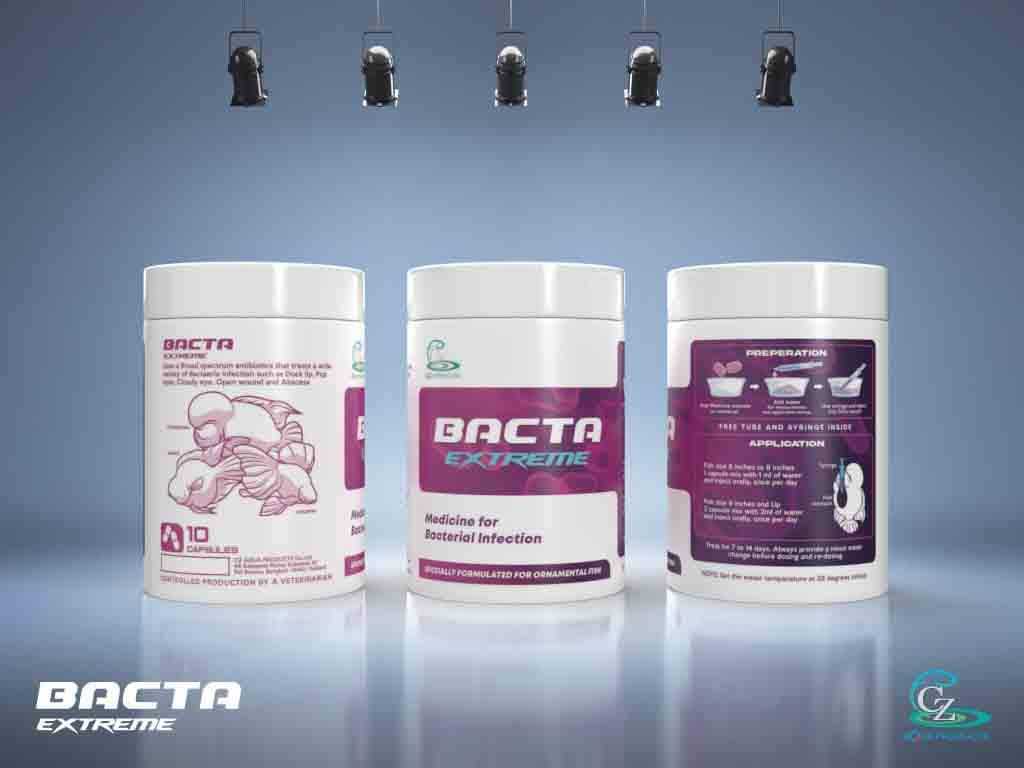 BACTA EXTREME 10 Capsule(รักษาโรคจากการติดเชื้อแบคทีเรีย ชนิดป้อนให้กิน)
