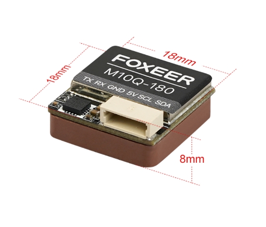 Foxeer M10Q 120 180 250 GPS 5883 Compass จีพีเอสติดโดรน เครื่องบิน ปีกบิน และอื่นๆ