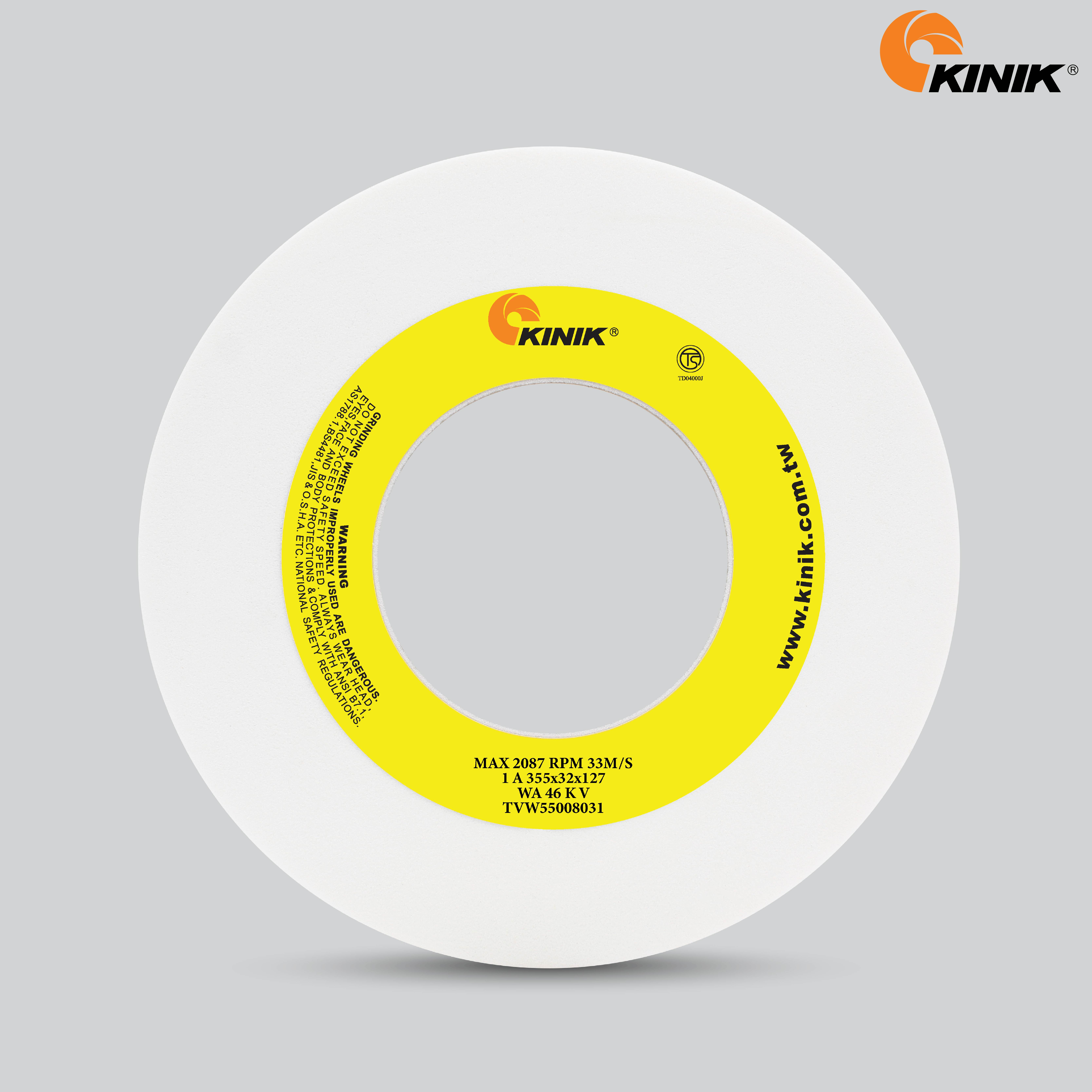 หินเจียร KINIK WA46KV1A 355x32x127 mm.