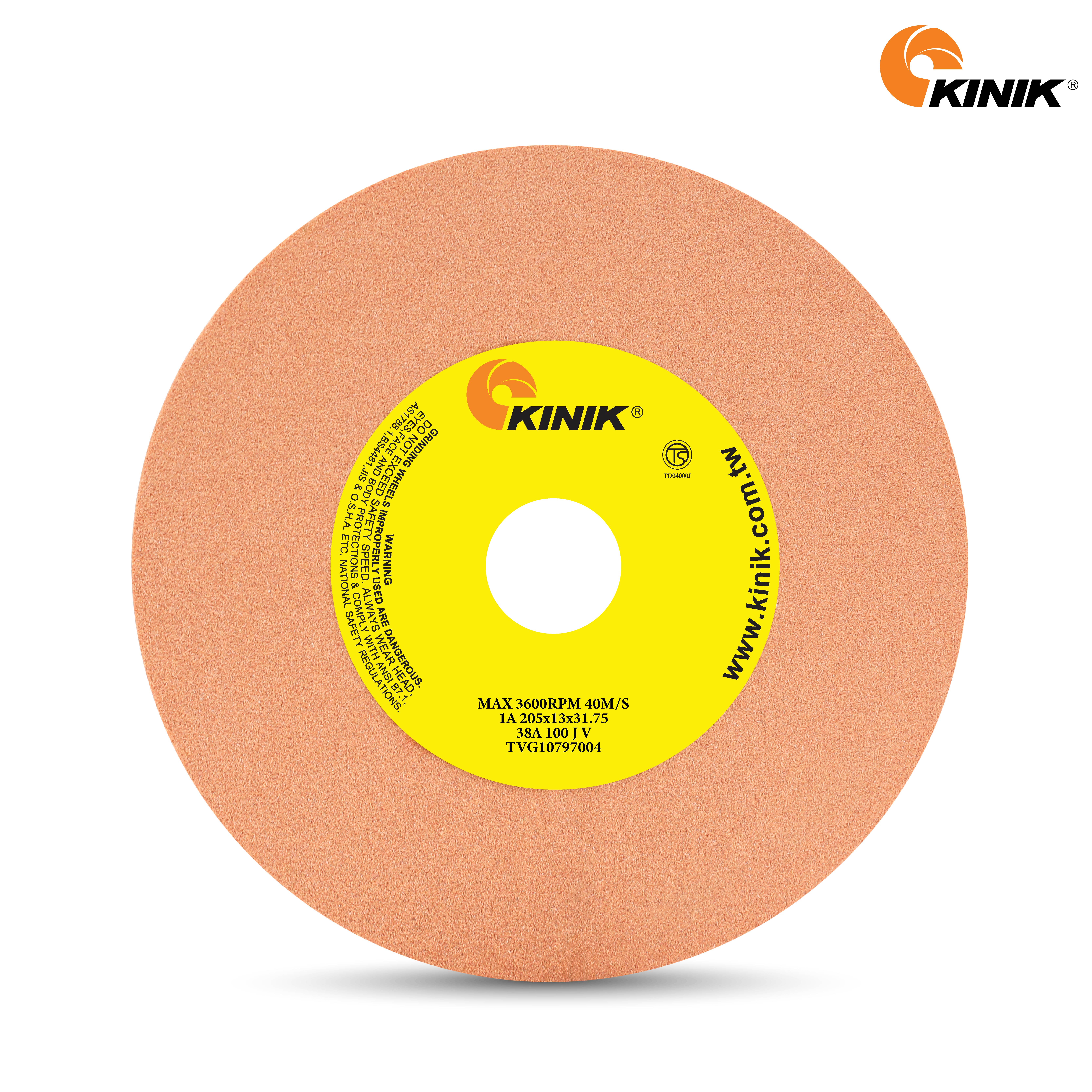หินเจียร KINIK 38A100JV1A 205x13x31.75 mm.