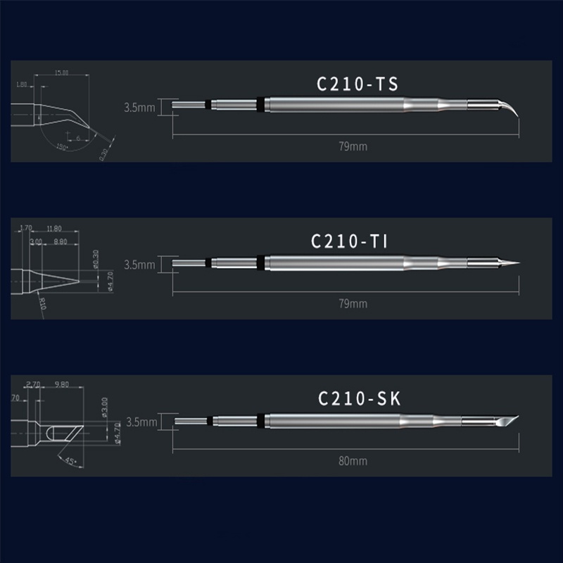 ปลายหัวแร้ง C210 mechanic
