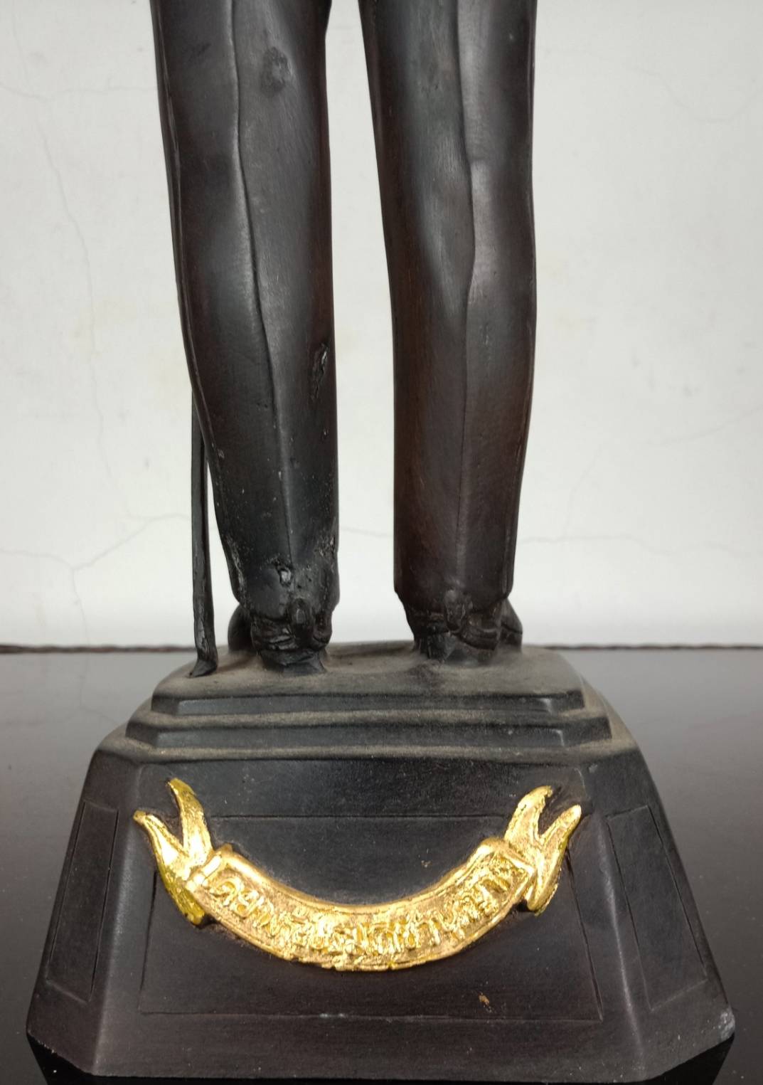 36.พระบรมรูปหล่อโลหะในหลวงรัชกาลที่9 พระบาทสมเด็จพระปรมินทรมหาภูมิพลอดุลยเดช(รมดำ)