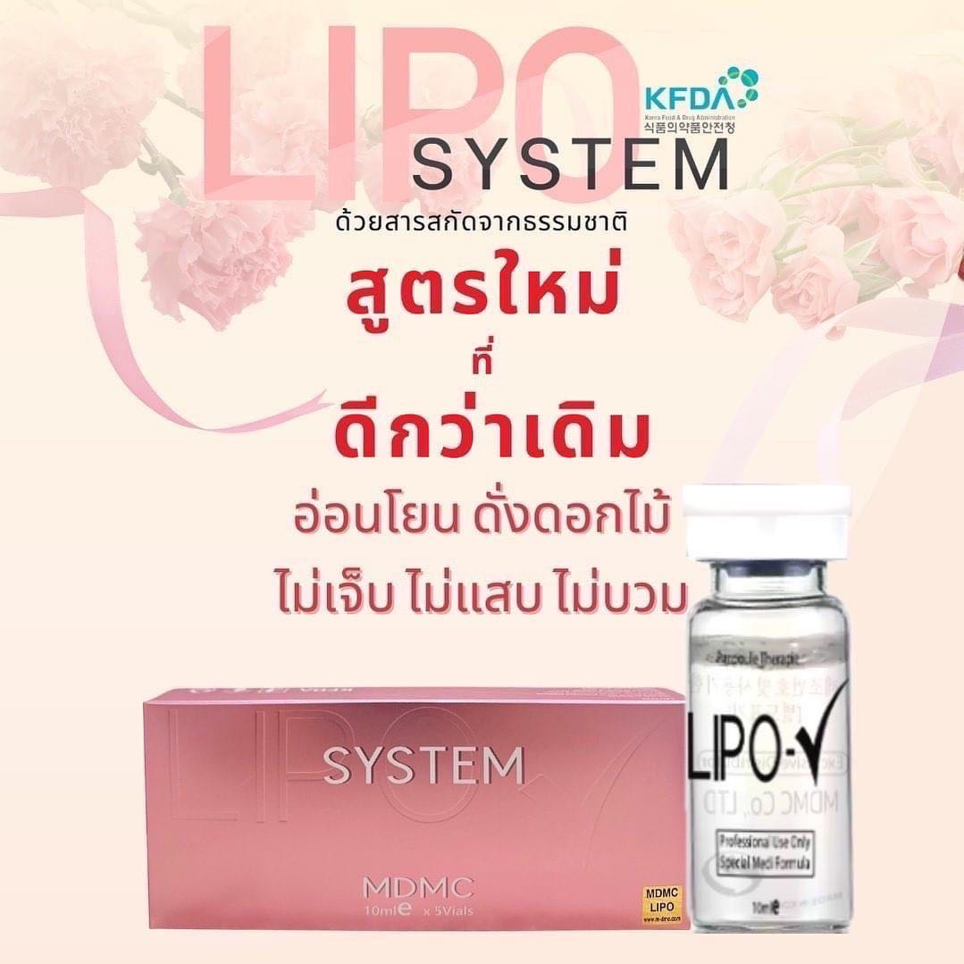 แฟต Lipo System อย.ไทย ของแท้