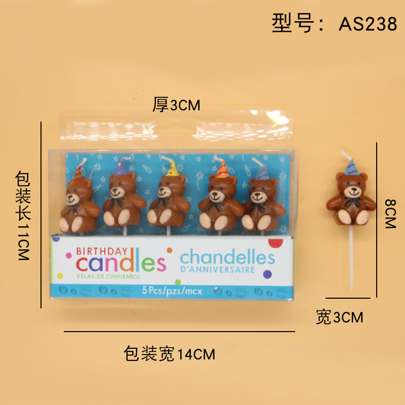 เทียนวันเกิด ลายน่ารักๆ รวมเทียนวันเกิดหลากหลายเเบบ