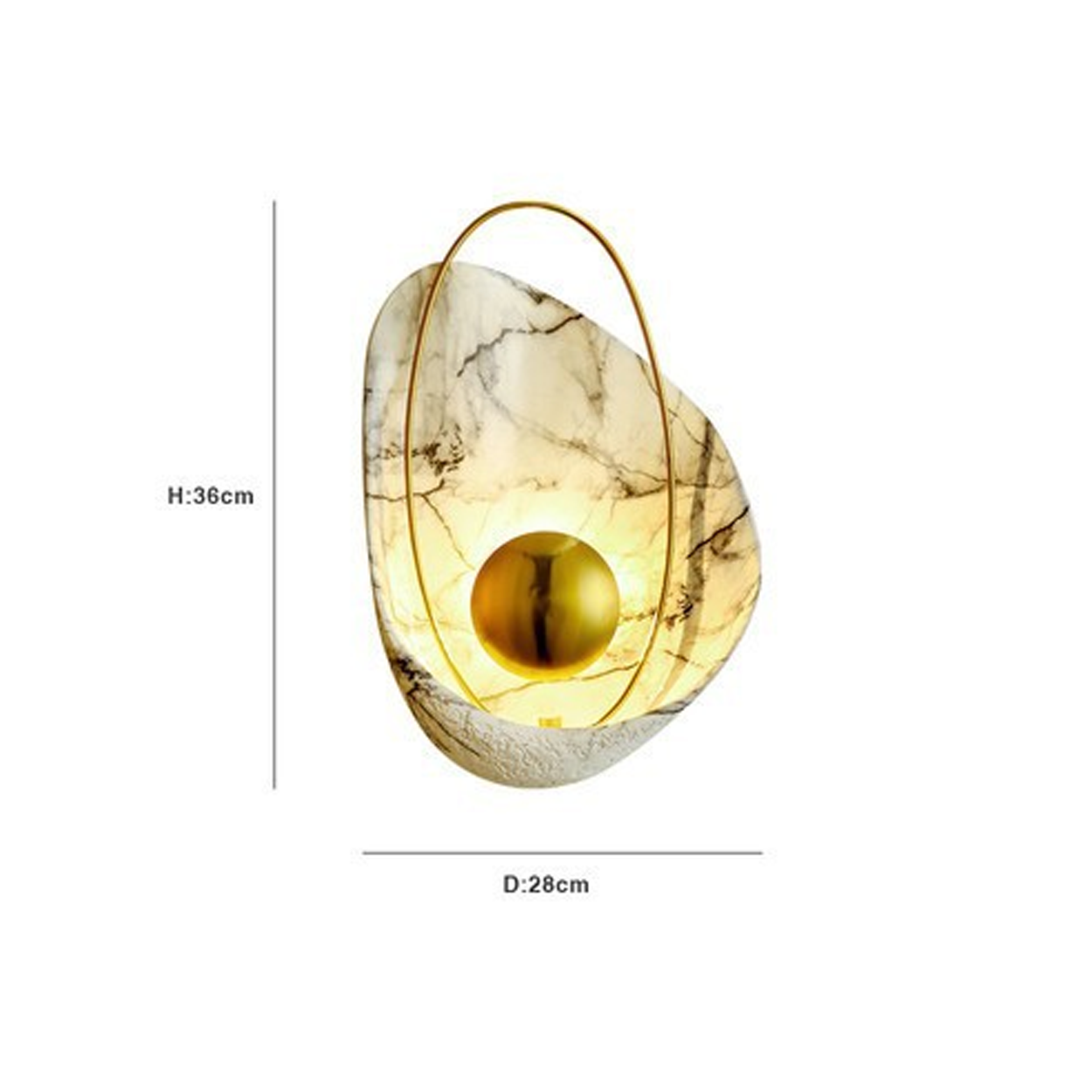 โคมไฟติดผนังภายใน Wall Lamp Luxury Design