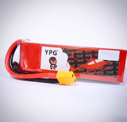 YPG 3S 11.1V มีให้เลือก หลายขนาดความจุ 1500 2200 2600 3300 4200 5500mah