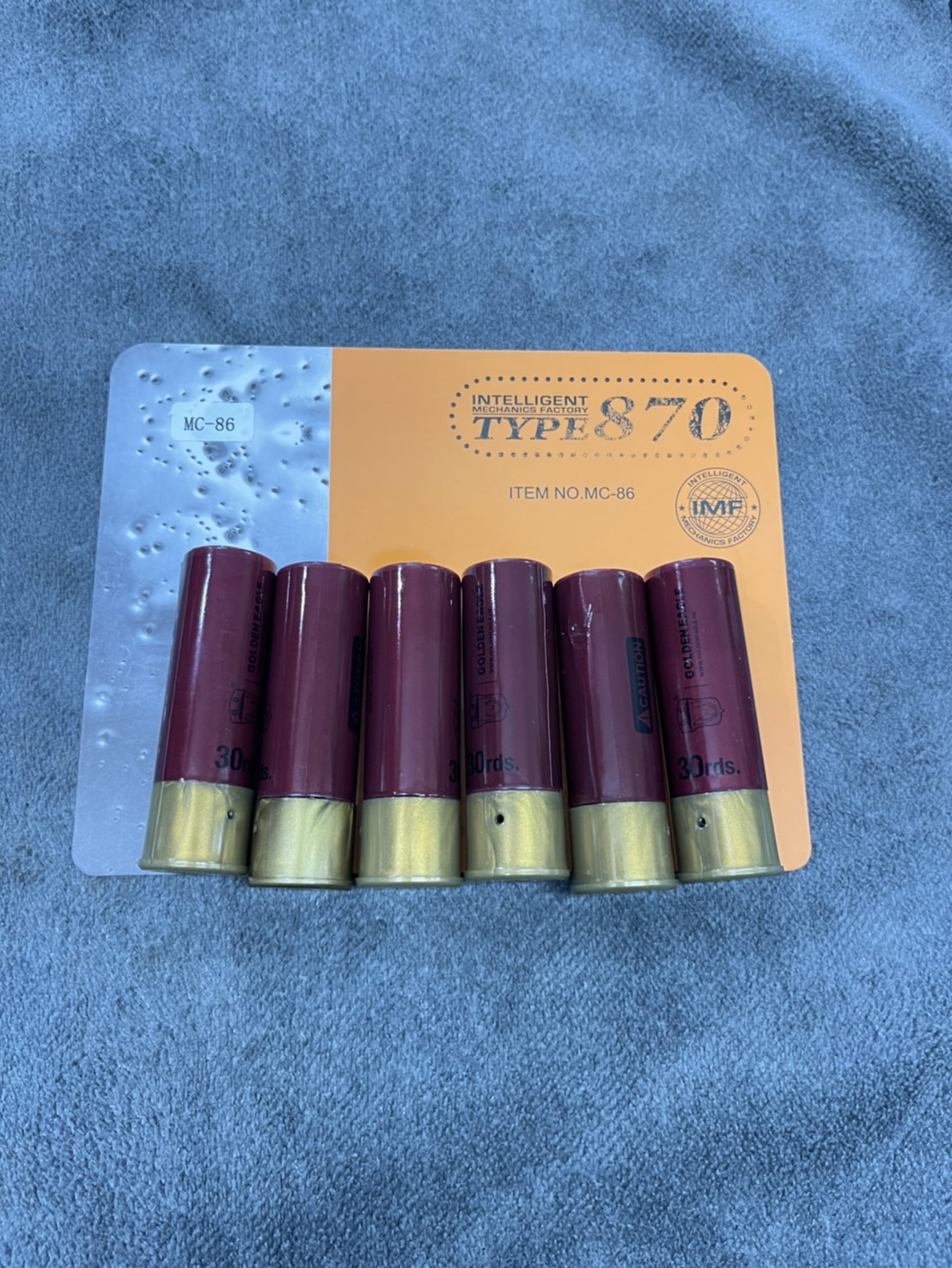 ปลอกลูกซอง Golden Eagle 30rds M870 Shotgun Shell (6pcs)