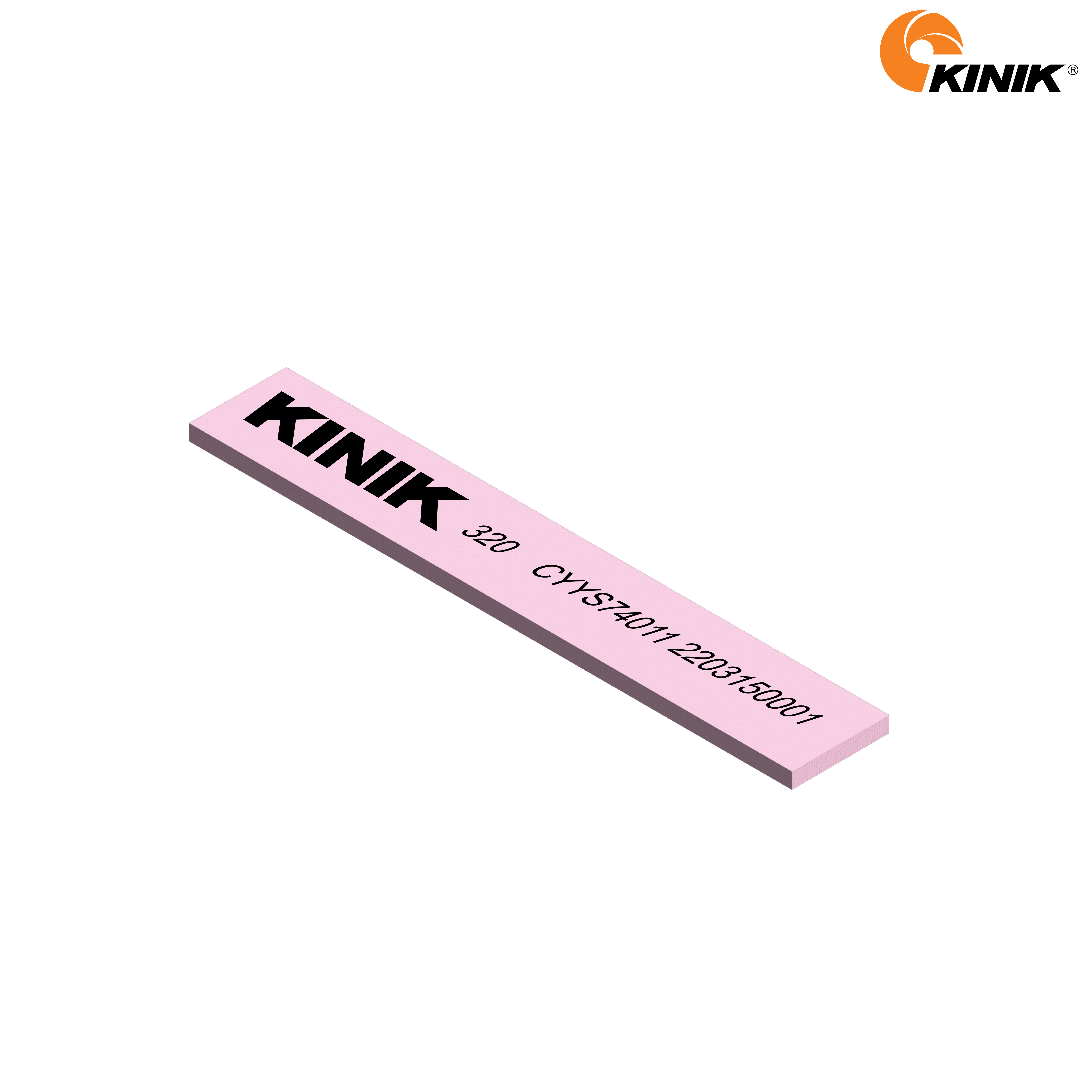 หินแท่งขัดพิมพ์ KINIK 320LAP 100x13x3 mm.