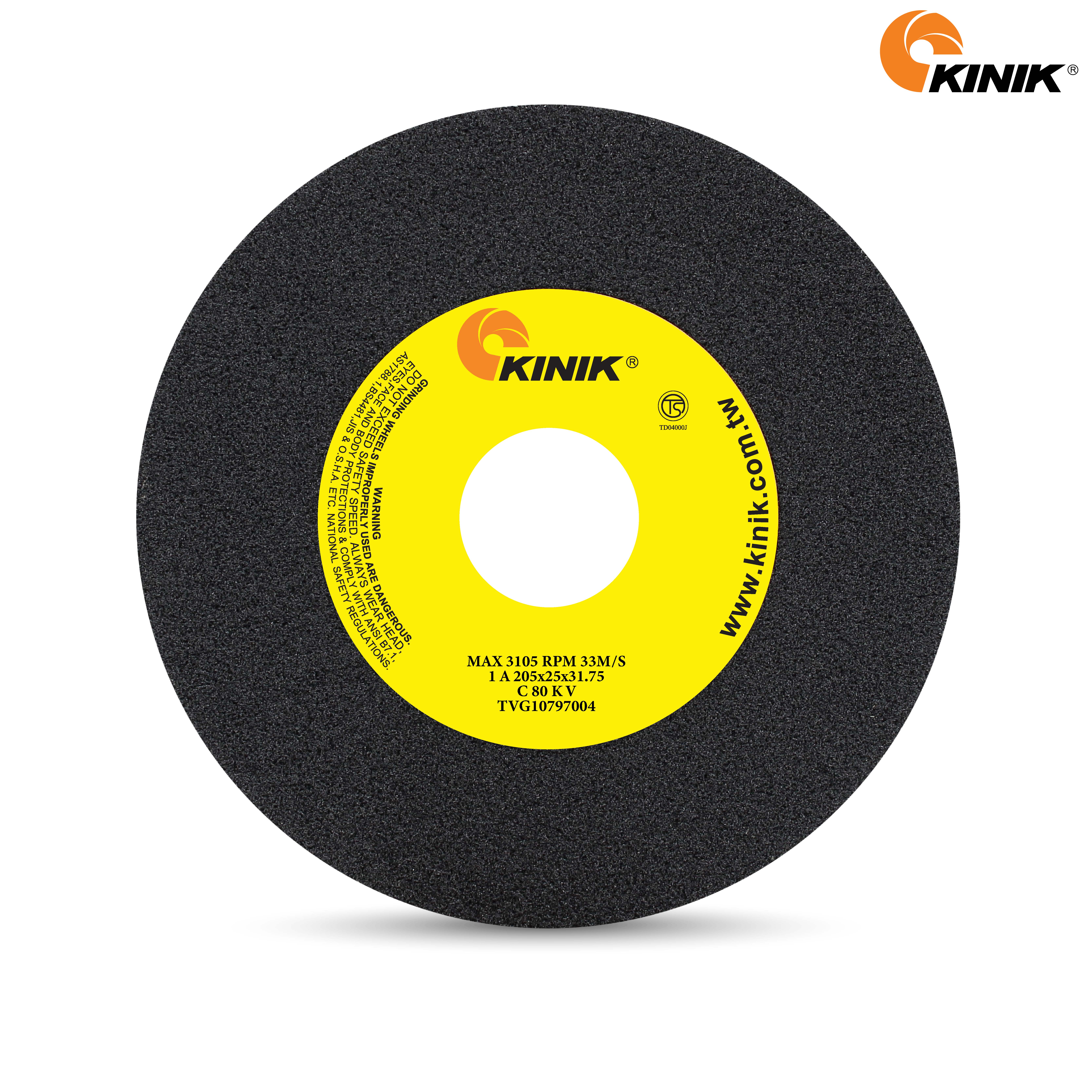 หินเจียร KINIK C80KV1A 205x25x31.75 m.m.