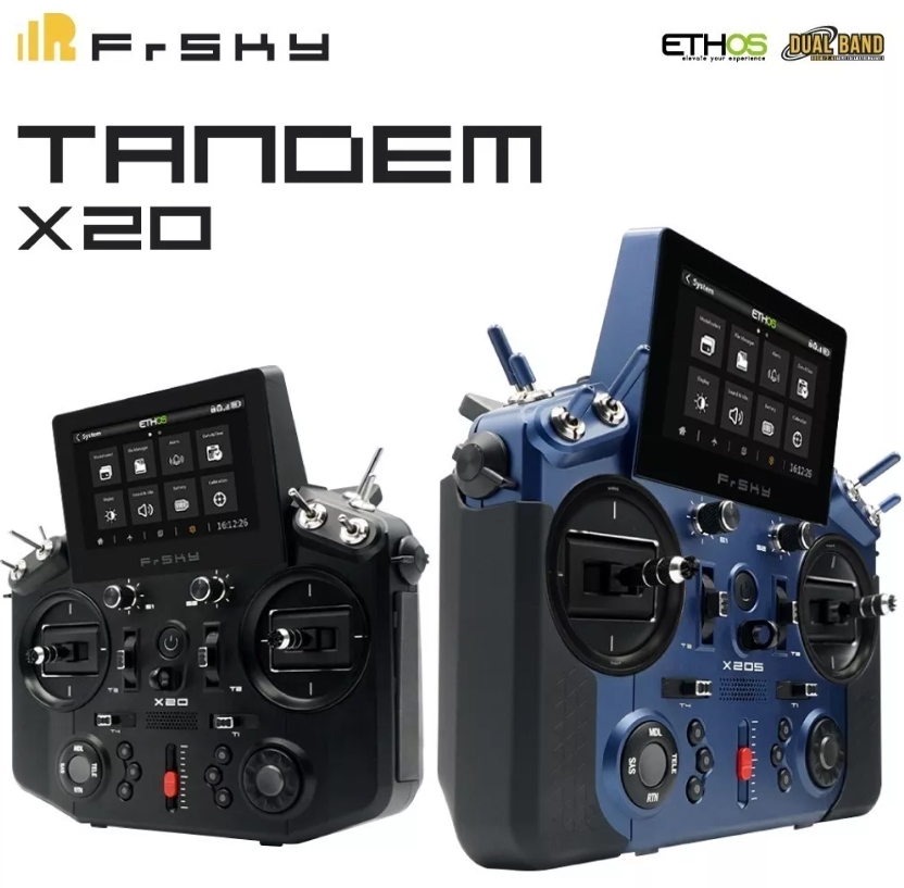 FrSky Ethos Tandem X20 Transmitter with Built-in 900M/2.4G Dual-Band Internal RF Module [MODE 2]