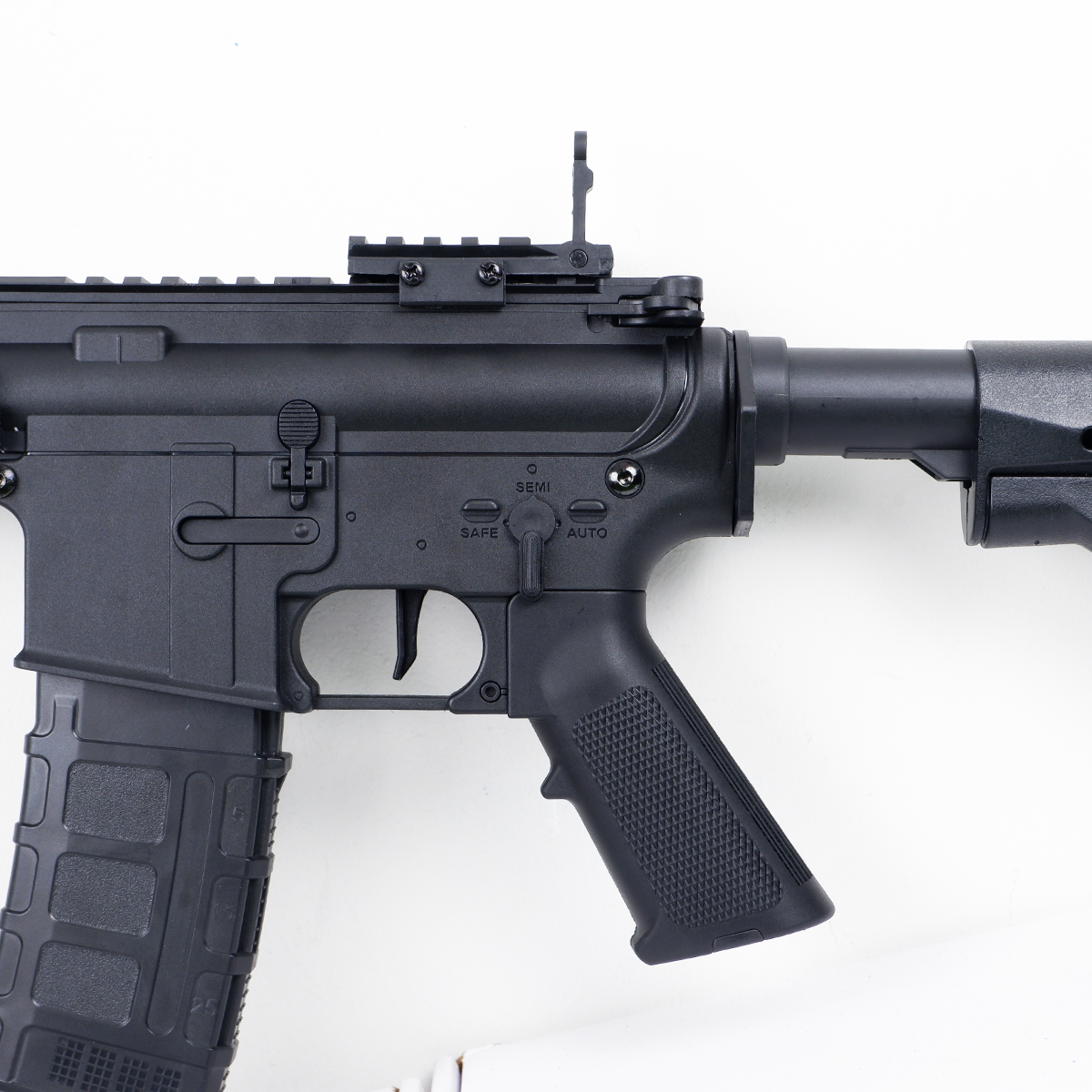 (41AL)MK8 สีดำ เฟืองโลหะ 240FPS+ ปืนเจลไฟฟ้า ของเล่น ยิงรัวได้ ยิงSEMI(ทีละนัด)ได้