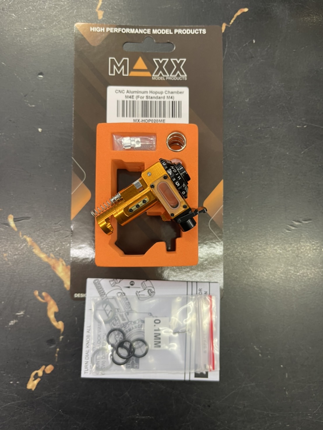 เรือนฮอป MAXX CNC Aluminum Hopup Chamber M4E (For Standard M4)
