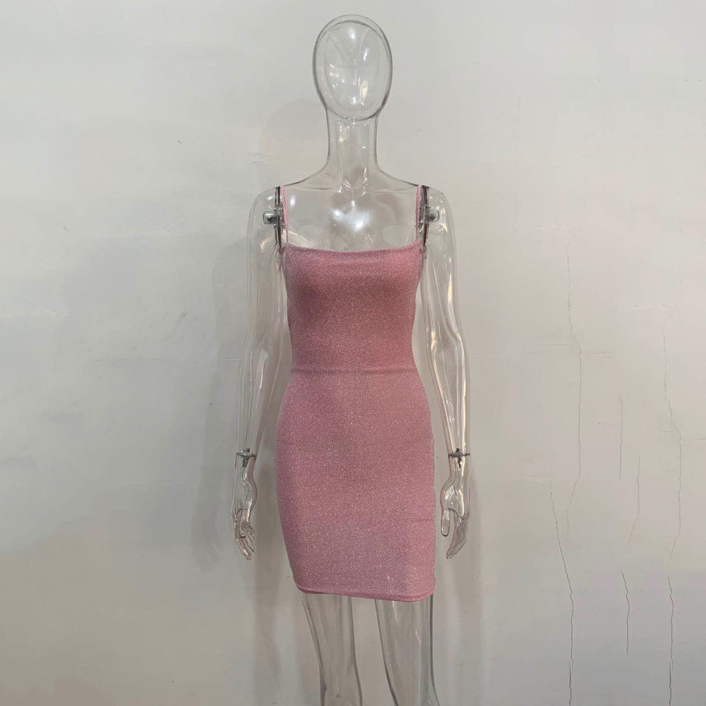 เดรสเซ็กซี่สายฝอ เดรสวิ๊ง เดรสโชว์หลัง สายฝอ CN9067