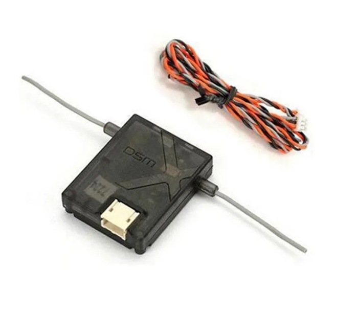 SPEKTRUM AR6210 DSM2 - DSMX 6 CH RC Receiver RX W/ Satellite รีซีฟเทียบแท้