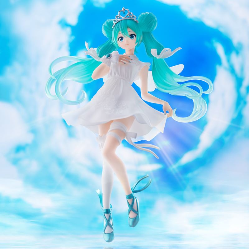 [ Figure แท้ ] #พร้อมส่ง Hatsune Miku 15th Anniversary KEI Ver [ SEGA ]