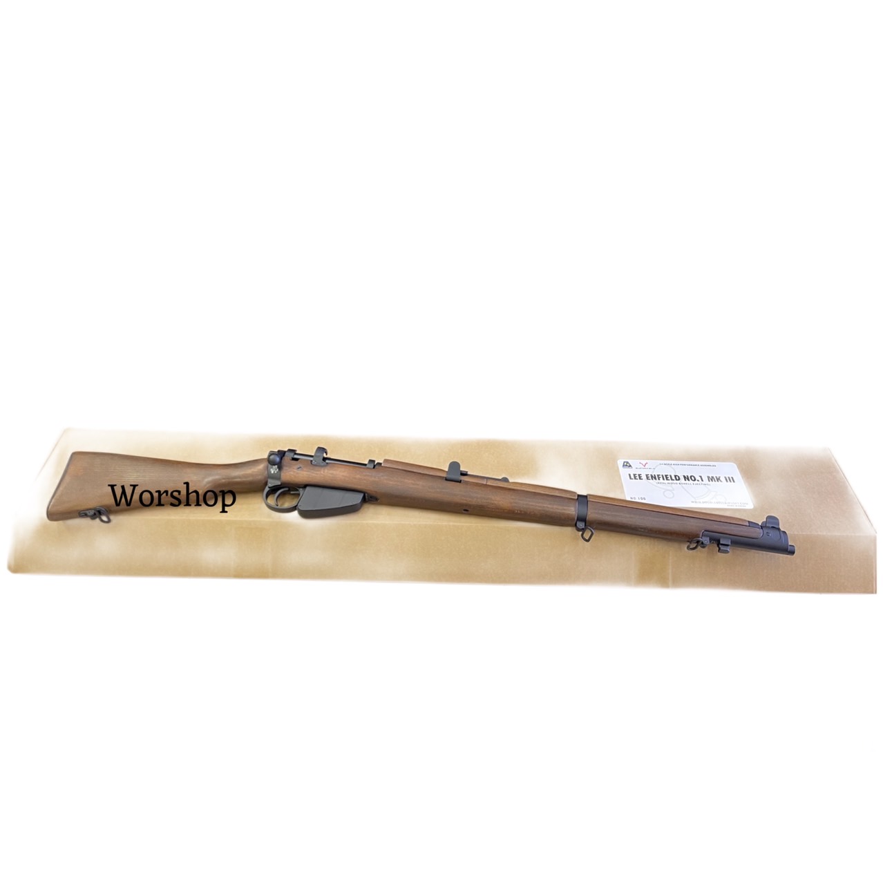 Lee-Enfield MK III Rifle ระบบสปริง คัดปลอก ไม้แท้ - Double Bell 106