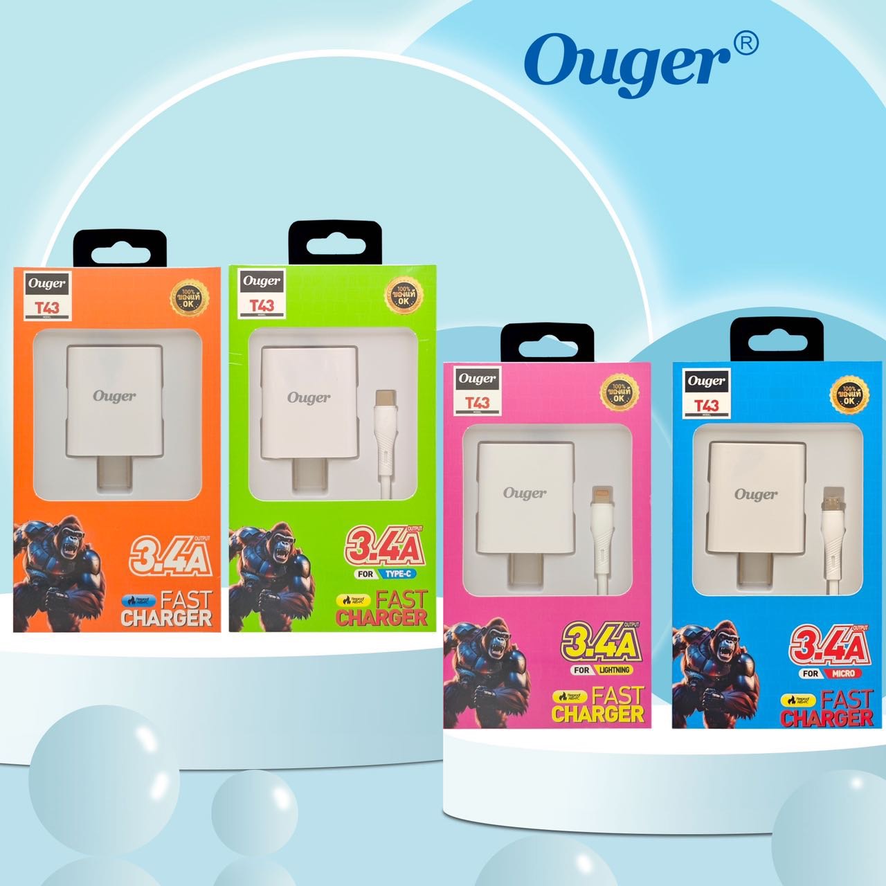 OUGER T43 3.4A