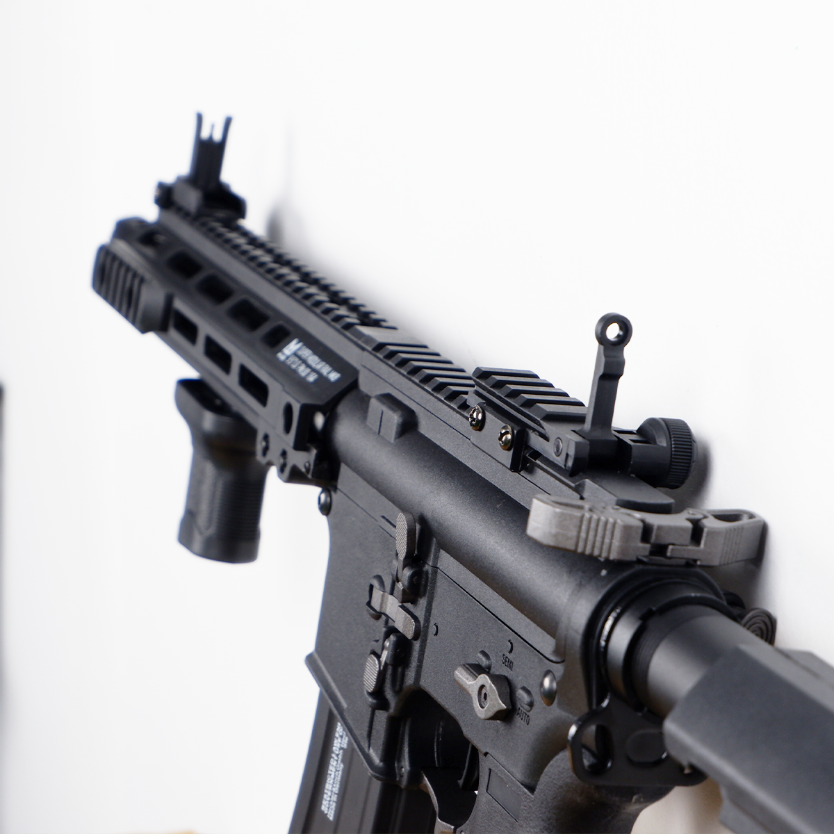 (57)AR16/MK8 สีดำ 250FPS+ แม็กโหลดอัตโนมัติ ยิงรัวได้ ยิงSEMI(ทีละนัด)ได้