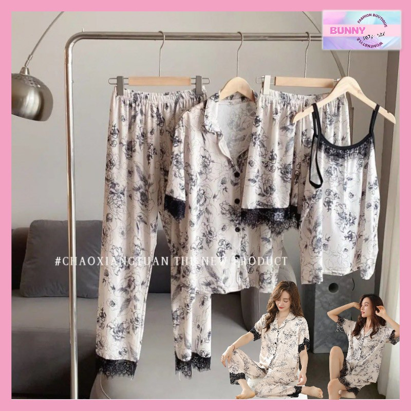 ยกเซท 4 ชิ้น ขุดนอน นู้ด-ดำ ผ้านิ่ม รหัส SL057