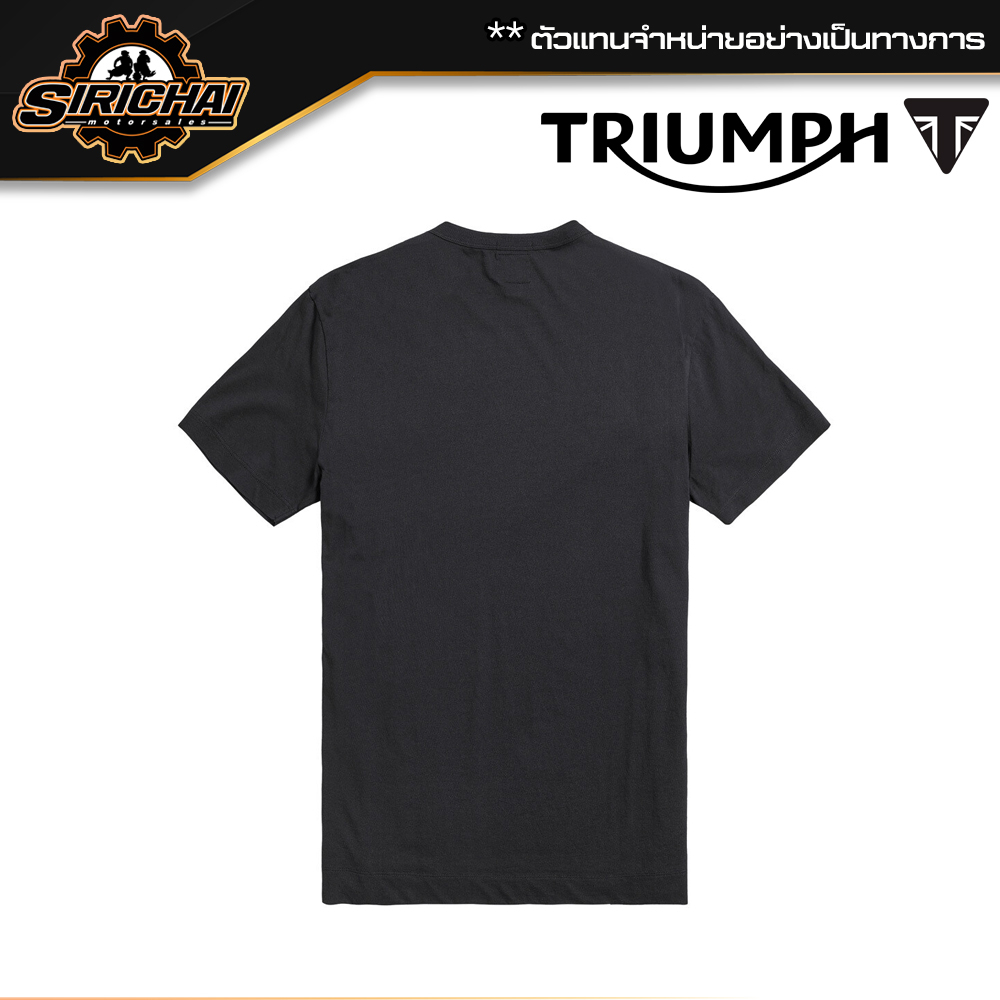 เสื้อยืด Triumph MTSS20021 ของแท้ 100%✅ ( 📌แนะนำลด 1 ไซส์จากปกติ ไซส์ยุโรปคับ )