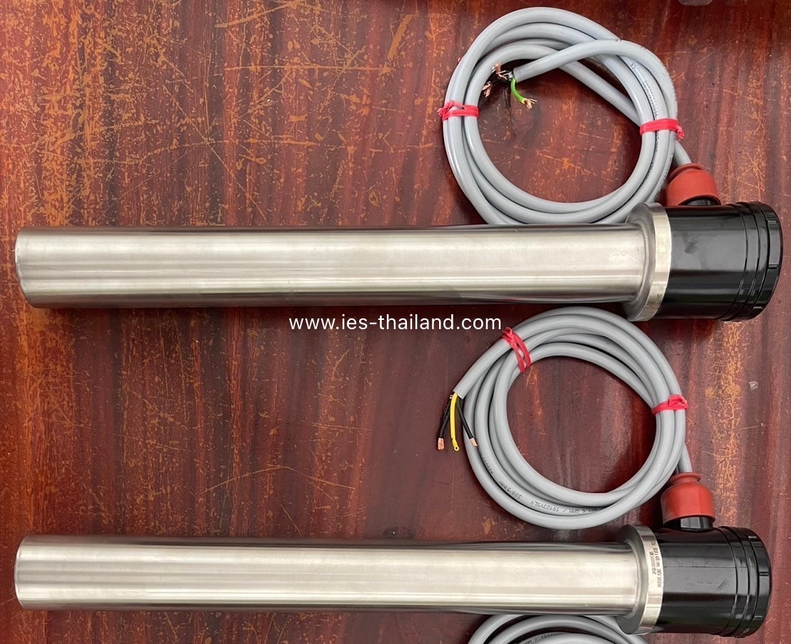 BOBBIN HEATER ฮีตเตอร์บอบบิ้น เป็นฮีตเตอร์แบบจุ่ม หรือ ฮีตเตอร์สำหรับของเหลว (Bobbin Heater)