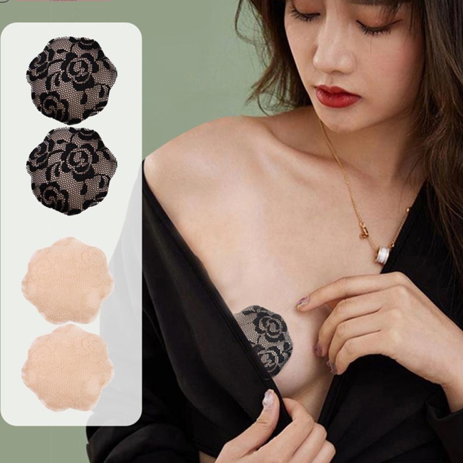 สติ๊กเกอร์แปะนม ปิดจุกกระดาษ ใช้แล้วทิ้ง (Bra009)
